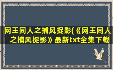 网王同人之捕风捉影(《网王同人之捕风捉影》最新txt全集下载)插图